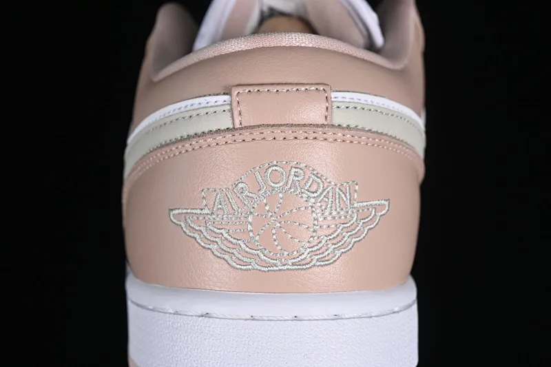 All categories Air Jordan Jordan series basketball shoes Air Jordan 1 Low Air Jordan 1 Low AJ1 Joe 1 white and pink low-top cultural and casual sneakers DC0774-120